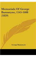 Memorials Of George Bannatyne, 1545-1608 (1829)