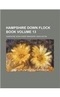 Hampshire Down Flock Book Volume 13