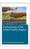 Ecohydrology of the Andes Paramo Region