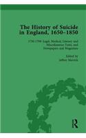 History of Suicide in England, 1650-1850, Part II Vol 6