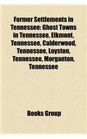 Former Settlements in Tennessee: (English)