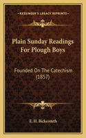 Plain Sunday Readings For Plough Boys