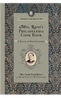 Mrs. Rorer's Philadelphia Cook Book