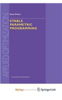 Stable Parametric Programming
