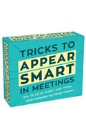 Tricks to Appear Smart in Meetings 2021 Day-To-Day Calendar