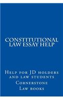 Constitutional Law Essay Help