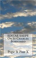EDITAE SAEPE On St Charles Borromeo: (English)