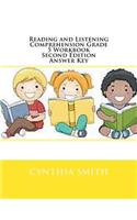 Reading and Listening Comprehension Grade 5 Workbook Second Edition Answer Key