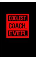 Coolest Coach Ever: Hangman Puzzles - Mini Game - Clever Kids - 110 Lined pages - 6 x 9 in - 15.24 x 22.86 cm - Single Player - Funny Great Gift