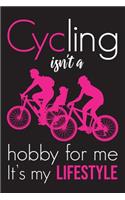 Cycling Isn't a Hobby For Me It's My Lifestyle