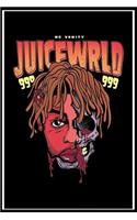 JUICE WRLD RIP Sketchbook, Notebook, 120 pages, Sketching, Drawing and Creative Doodling Notebook to Draw and Journal 6x9 Paperback