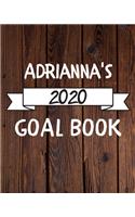 Adrianna's 2020 Goal Book