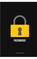 Passwords Notebook