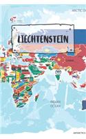 Liechtenstein: Ruled Travel Diary Notebook or Journey Journal - Lined Trip Pocketbook for Men and Women with Lines