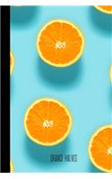 orange halves