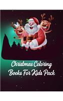 Christmas Coloring Books For Kids Pack