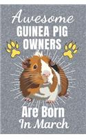 Awesome Guinea Pig Owners Are Born In March