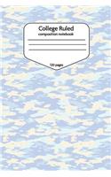 College Ruled Composition Notebook 120 Pages