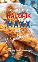 Kalorik MAXX, 2 Cookbooks in 1: Tasty and Easy Fish Recipes!