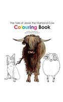 The Tale of Jessie the Highland Cow Colouring Book