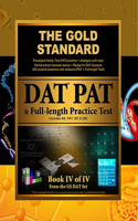 The Gold Standard DAT PAT & GS-1, Book IV