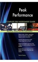 Peak Performance Complete Self-Assessment Guide