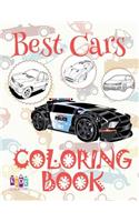 Best Cars Cars Coloring Book