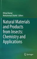 Natural Materials and Products from Insects: Chemistry and Applications