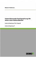 Unterrichtsstunde Textilgestaltung: Wir nähen einen Einkaufsbeutel: Unterrichtsentwurf für Klasse 8(German)