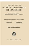 Verhandlungen Der Deutschen Gesellschaft Für Gynäkologie