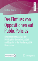 Der Einfluss Von Oppositionen Auf Public Policies