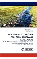Taxonomic Studies of Selected Genera of Malvaceae