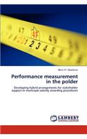 Performance Measurement in the Polder