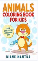 Animals coloring book for kids