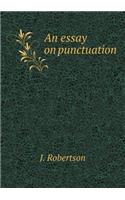 An Essay on Punctuation