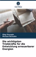 Die wichtigsten Triebkräfte für die Entwicklung erneuerbarer Energien