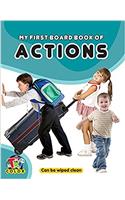 My First Board Book of Actions