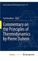 Commentary on the Principles of Thermodynamics by Pierre Duhem