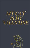 My CAT is my Valentine journal - is a Valentine's day gift Journal