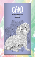 Libri da colorare per adulti - Mandala Anti stress - Animali - Cani