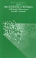 Materials Science And Engineering: An Introduction, Student Solutions Manual, 5Th Edition