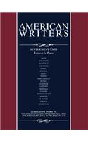 American Writers, Supplement XXVII: A Collection of Critical Literary and Biographical Articles That Cover Hundreds of Notable Authors from the 17th C