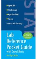 Lab Reference Pocket Guide with Drug Effects