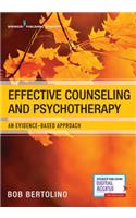 Effective Counseling and Psychotherapy