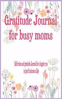 Gratitude Journal for busy moms