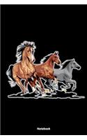 Notebook: Horse Notebook / Journal Gift (120 blank pages - 6 x 9)