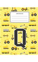 Composition Book Q