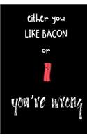 either you like bacon or you're wrong