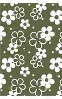 Cute Floral Pattern Notebook
