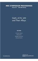 Gan, Ain, Inn and Their Alloys: Volume 831